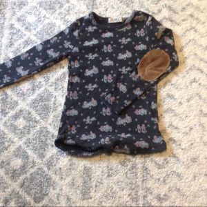 VINTAGE Long Sleeve Top w/ Elbow Pads